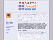 Tablet Screenshot of modapts.info